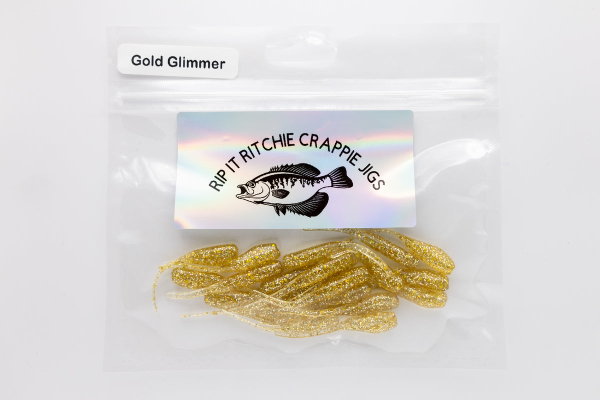 Gold Glimmer - Stinger Tail 2"