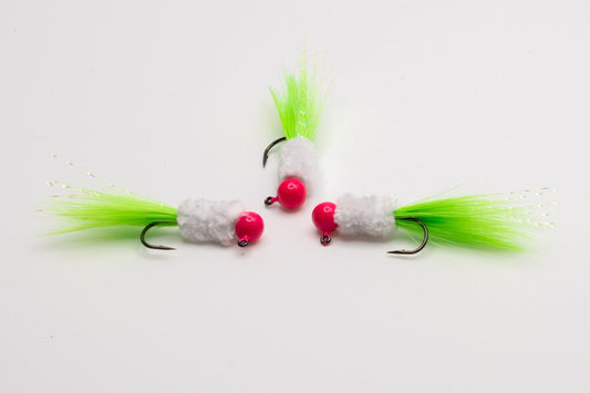 White & Chartreuse